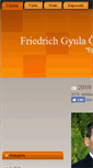 Mobile Screenshot of friedrichgyula.ingyenblog.hu