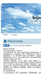 Mobile Screenshot of hajapolok.ingyenblog.hu