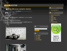 Tablet Screenshot of mozaikcsempe.ingyenblog.hu
